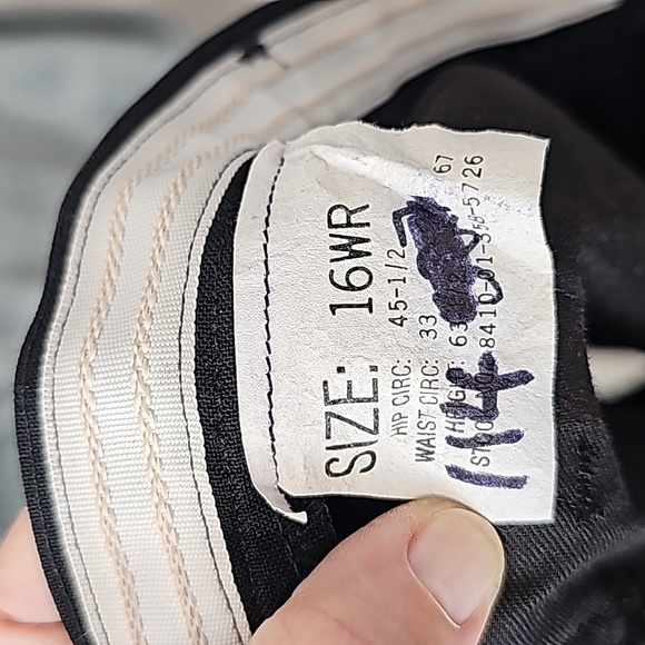 DSCP Tennessee work pants black wide leg. size L - Picture 5 of 10